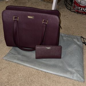Kate spade purse and matching wallet